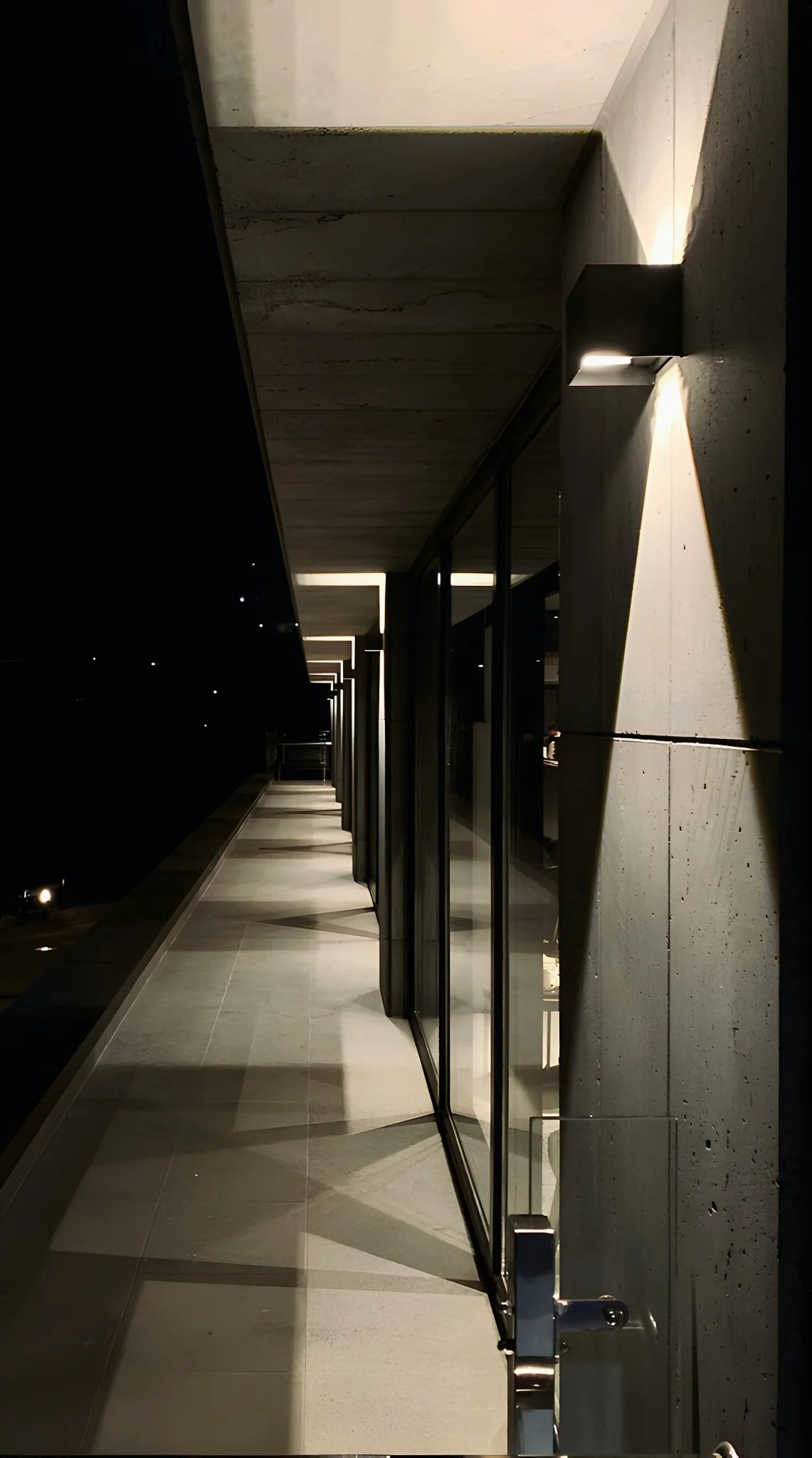 Terraza sobre el mar